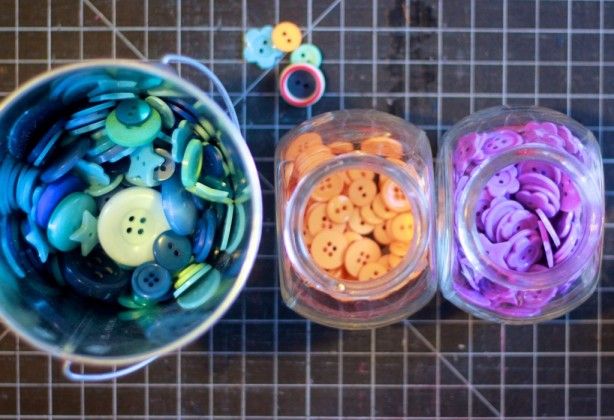how to craft with kids underfoot