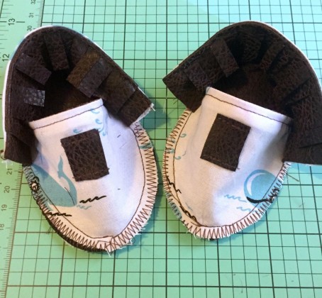Marzipan's Baby Moccasins