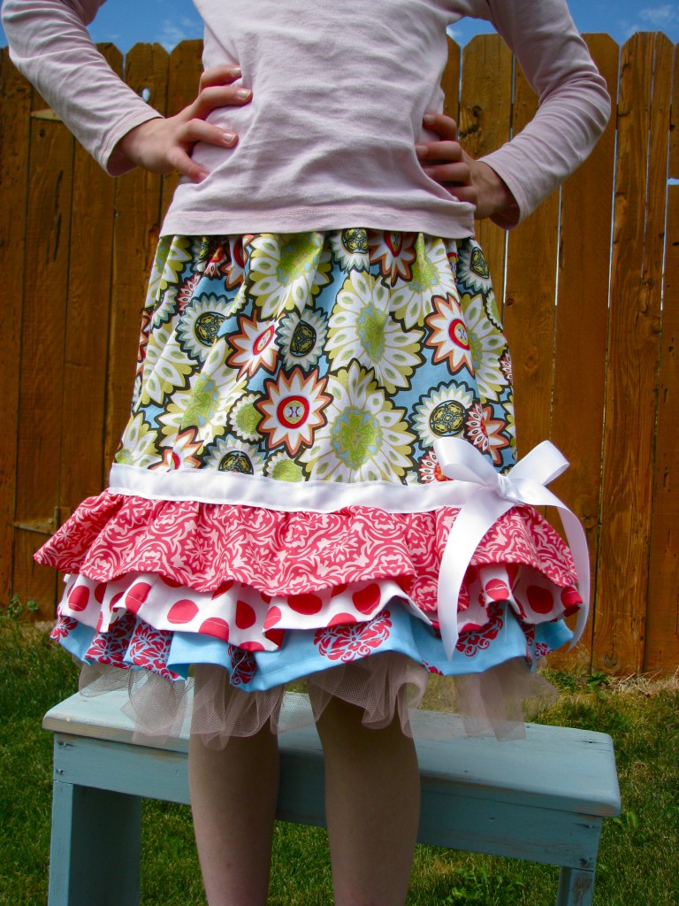 DIY TIERED RUFFLE SKIRT | Mystylediaryy