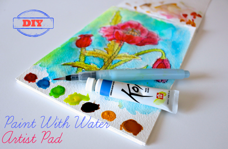 DIY Paint With Water Pages: Made By Marzipan