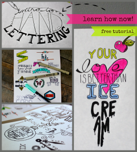 learn the lost art of hand lettering (free video tutorial)