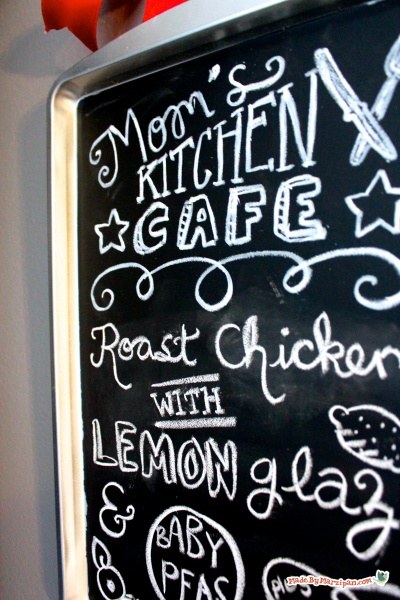 Kitchen Chalkboard Calendar