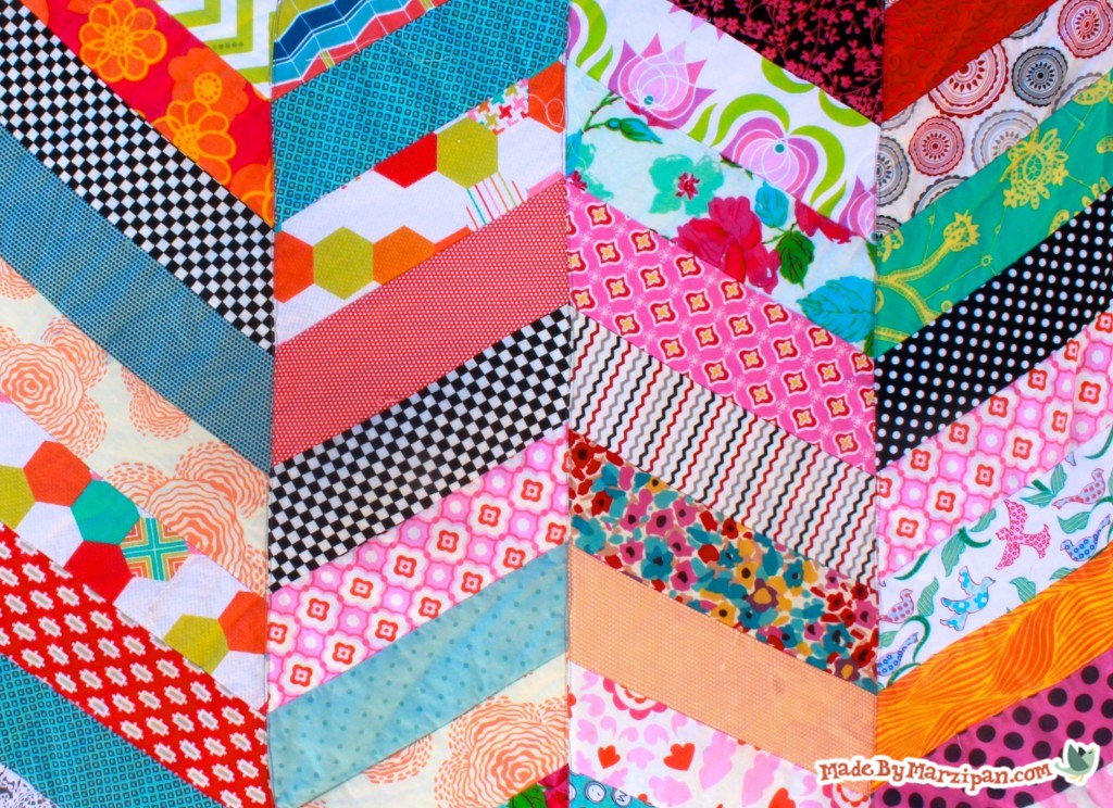 Chevron Quilt Pattern - Quilt Patterns for Beginners! - Making