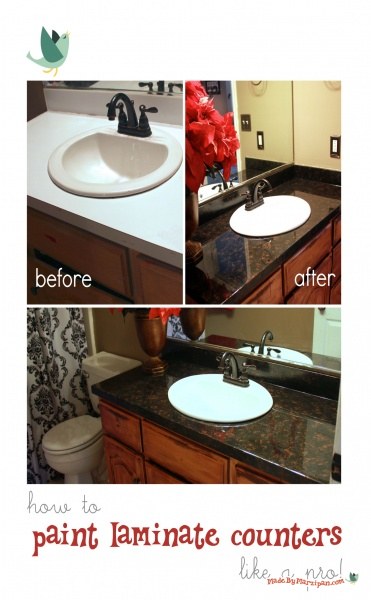 How to Refinish Laminate Counters Made By Marzipan